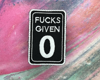 F*cks Given 0 - patch