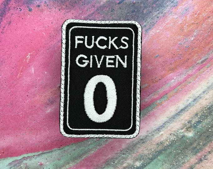 F*cks Given 0 - patch
