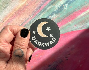 Darkwad Burner De/Merit Badge STICKER
