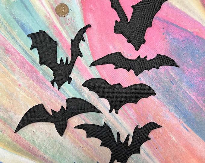 A Summit of Bats Sew On Mini Patches