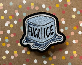 F*CK ICE Iron on Patch