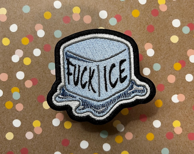 F*CK ICE Iron on Patch