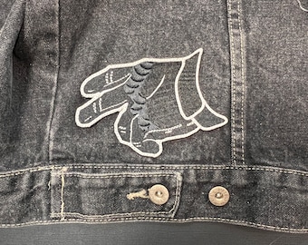 Biker Wave Iron-On Patch