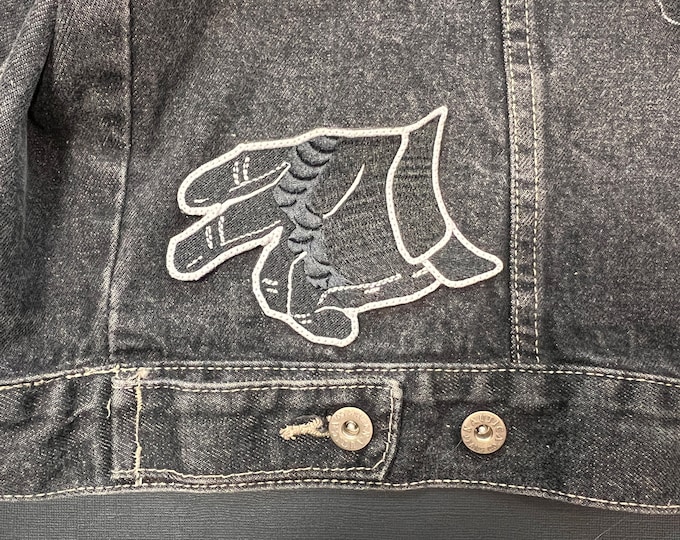 Biker Wave Iron-On Patch