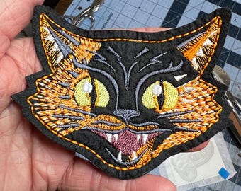 Torti Cat Iron On Patch