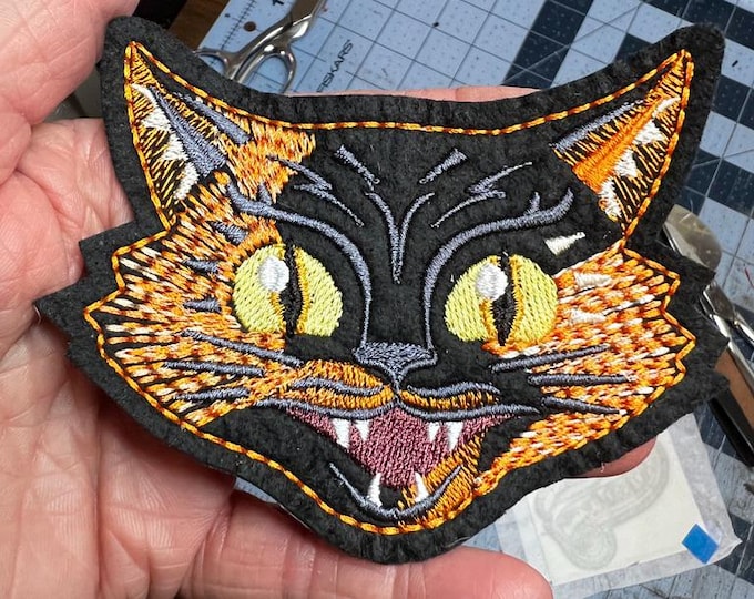 Torti Cat Iron On Patch