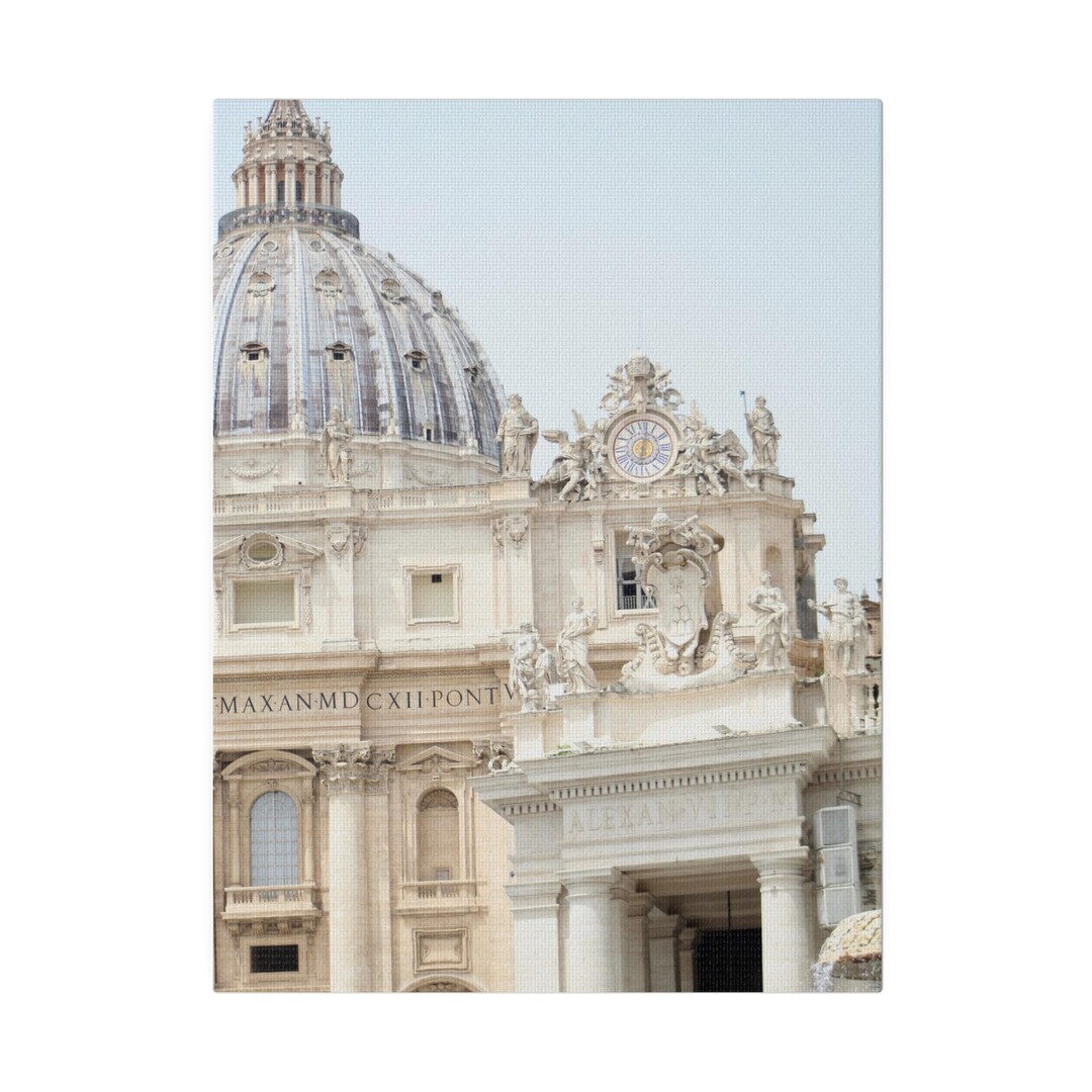 St. Peter's Basilica, Vatican City, Rome, Italy - Iconic Architecture ...