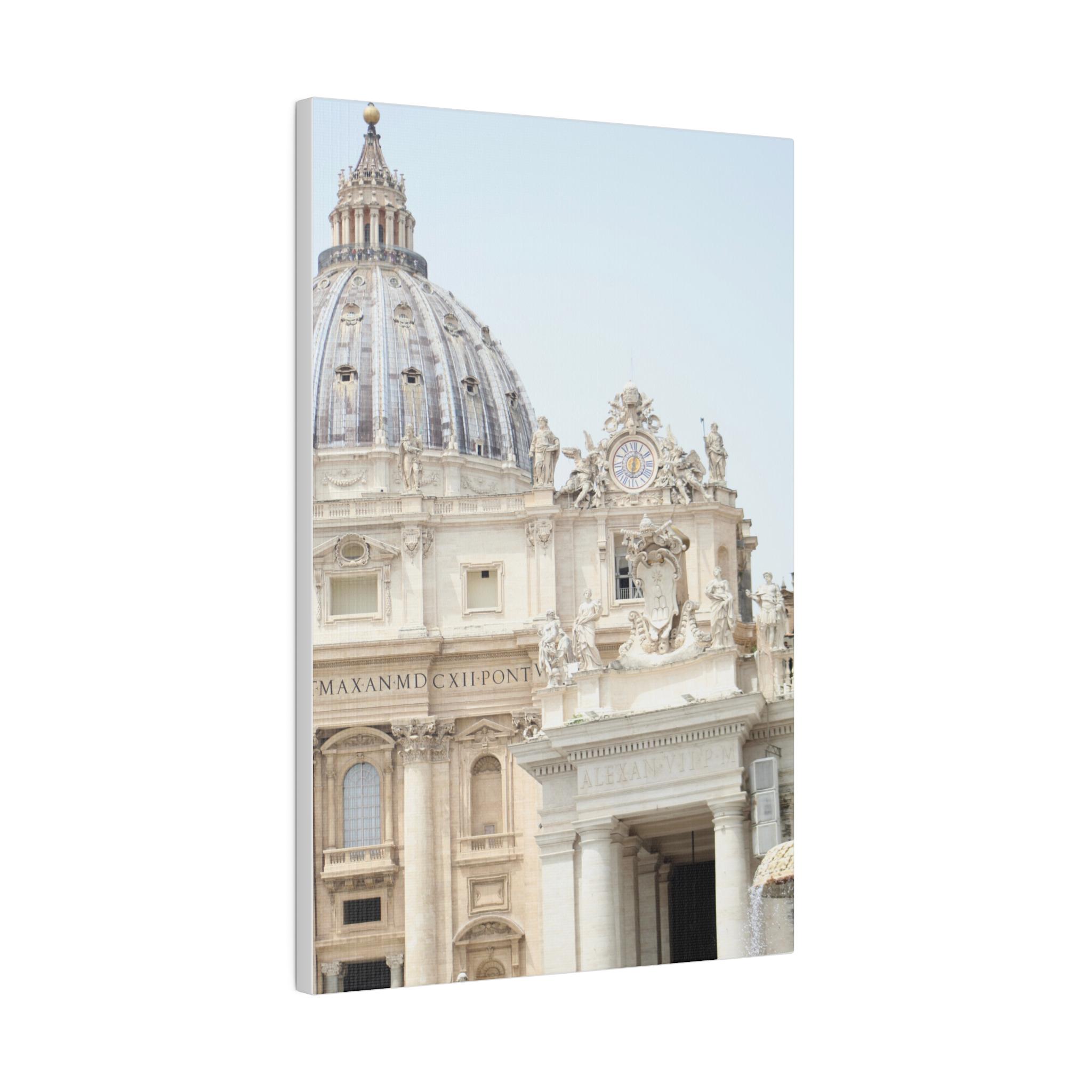 St. Peter's Basilica, Vatican City, Rome, Italy - Iconic Architecture ...
