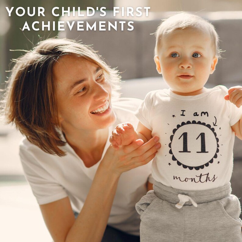 Infant Developmental Milestones Tracker English, Baby Milestones Log ...