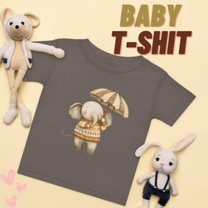 T-shirt en jersey pour nouveau-nés | T-shirt bébé mignon et confortable | Chemise bébé en coton biologique | Parfait pour les cadeaux et les vêtements de tous les jours