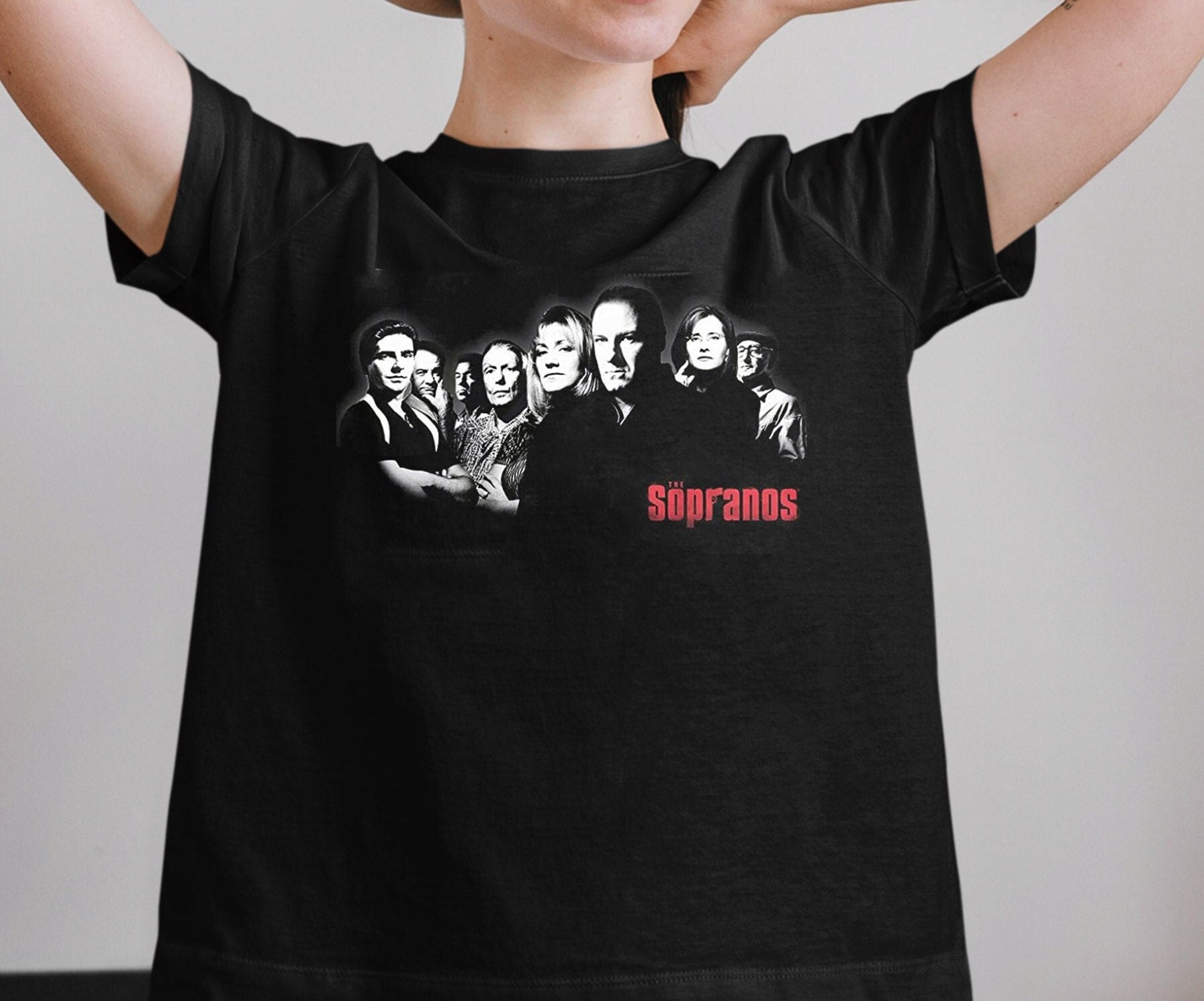 Discover 90s classic the sopranos movie t shirt/ sweatshirt, Tony Soprano Jennifer Melfi Junior Soprano shirt