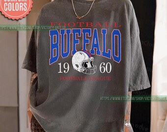 Vintage Style Comfort Colors T-Shirt, Buffalo Bill T-Shirt, Bill T-Shirt, Bills Football Tee, Buffalo New York, Buffalo Bill Fan Gift FTR15