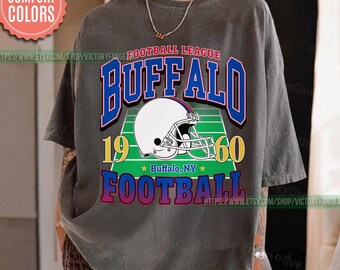 Vintage Style Comfort Colors T-Shirt, Buffalo Bill T-Shirt, Bill T-Shirt, Bills Football Tee, Buffalo New York, Buffalo Bill Fan Gift FEG15
