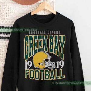 Green Bay Football Vintage Sweatshirt T-Shirt, Retro Green Bay Packer Game Day Crewneck, Packers Sweatshirt, Packers Fans Gift FDR5