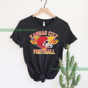 Kansas City Football Vintage Sweatshirt T-Shirt, Kansas City Football Crewneck, Kansas City Football Sweatshirt, Kansas City Fan Gifts FAH8 Bild 7