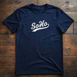 T-shirt de baseball SoHo, chemise inspirée des New York Yankees, manches courtes en jersey unisexe, collection New York Neighborhood