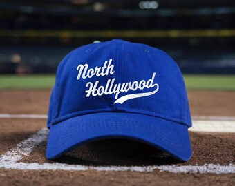 LA Dodgers Inspired Baseball Cap: North Hollywood Neighborhood Hat