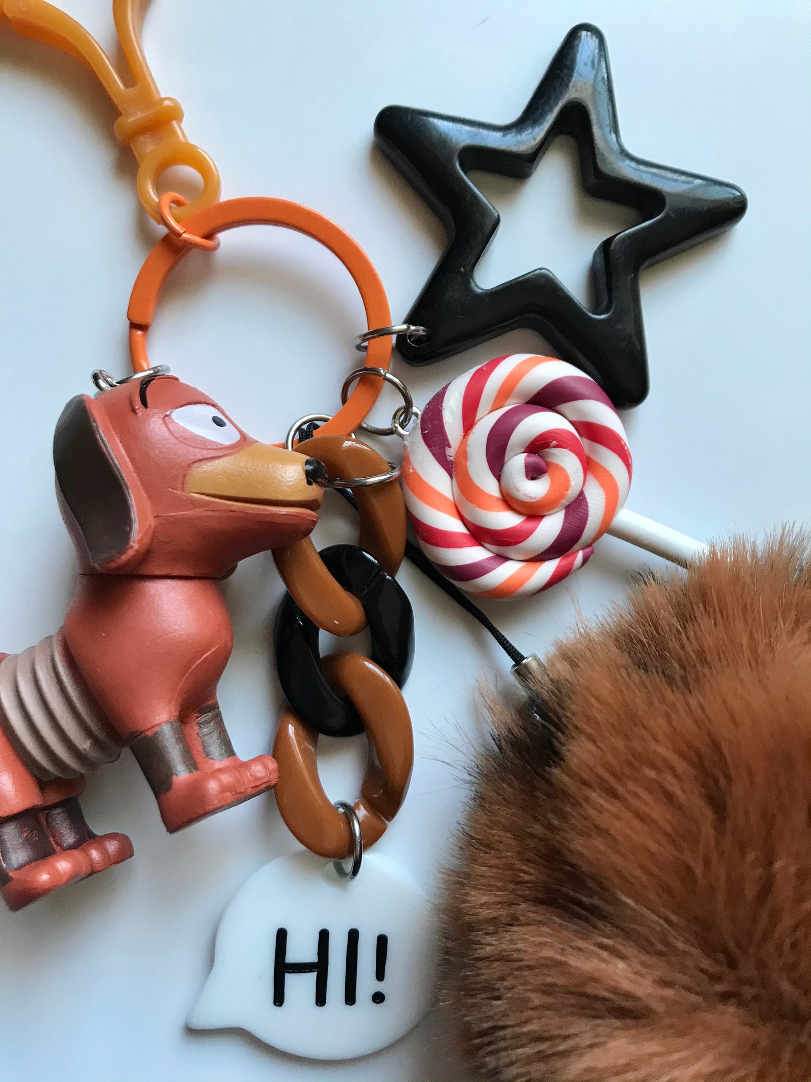 slinky keychain