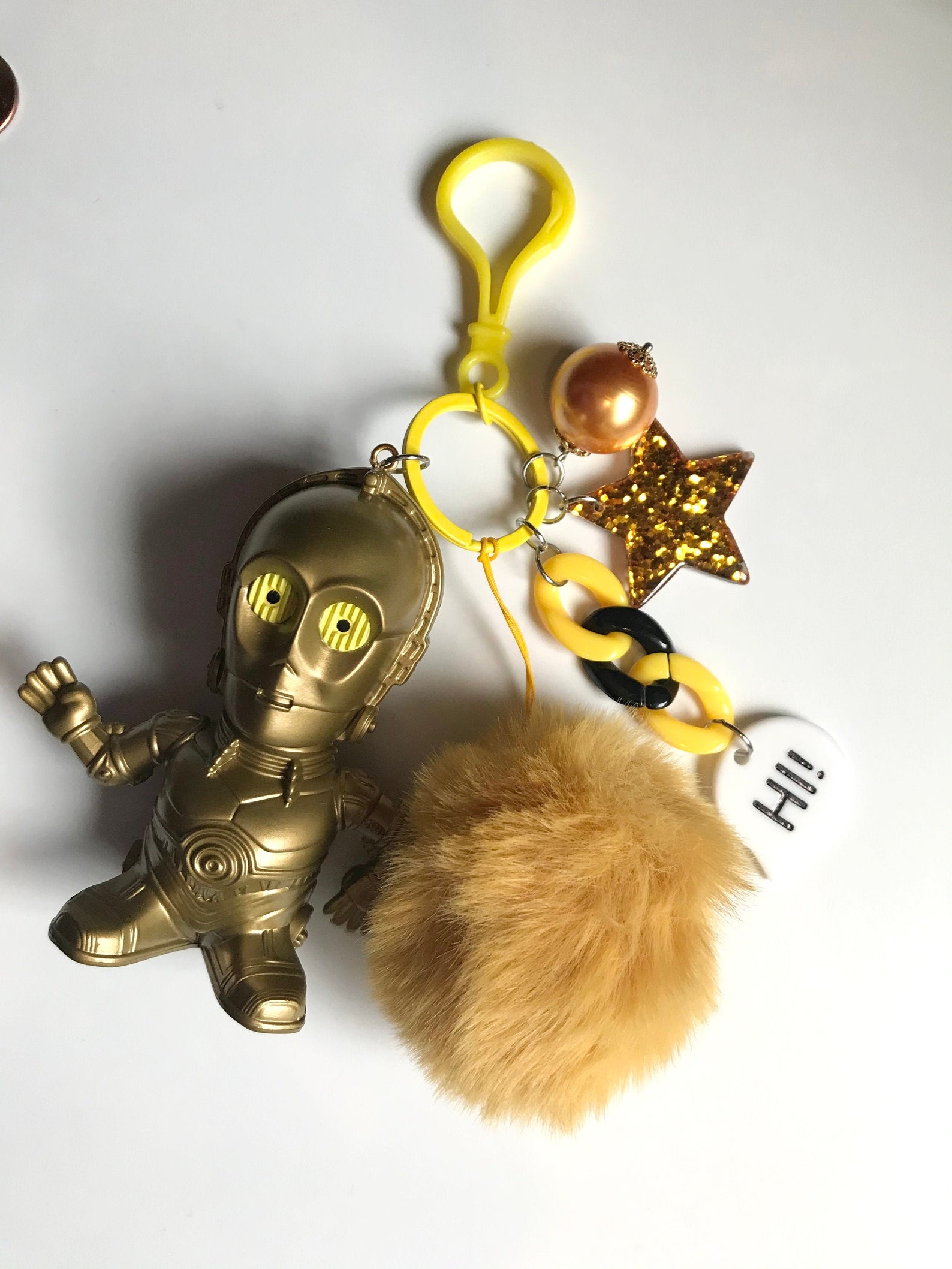 lego c3po keychain