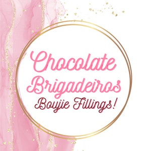 Brigadeiros-cakepuckvulling met chocolade