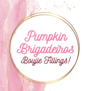 Pompoen Brigadeiros Taart Puck Vulling