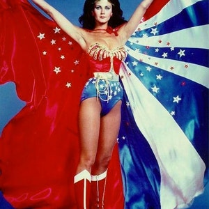 MEGA Wonder Woman Cape Huge replica of Lynda Carter's WW Cape image 4