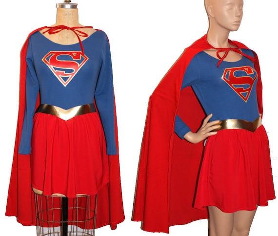 Buy Womens and Girls Classic Supergirl Costume Made to Order