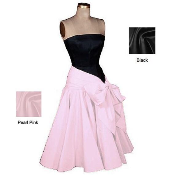 50s style formal dress