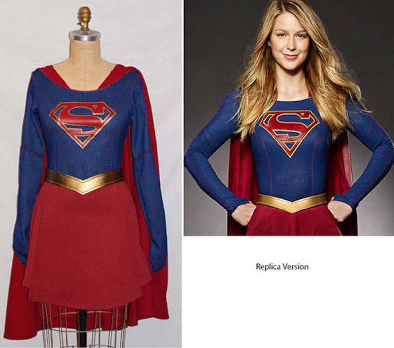 Supergirl Costume Replica... Melissa Benoist Super Girl | Etsy