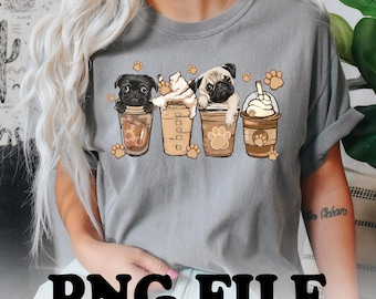 Coffee Dog Mom PNG, Christmas Png, Coffee Lover Png, Coffee And Dog, Dog Mom Gift Png, Coffee Design