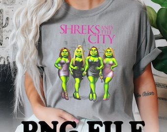Shreks And The City PNG, Shrek Funny Trending PNG, Shrek Face Meme PNG, Ogre and the City Shreks And The City Png, Shreks Womens Png