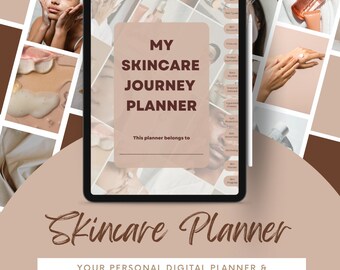 Digital Skincare Planner And Guide