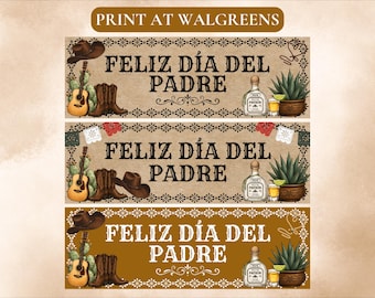 Feliz Dia del Padre, Vatertagsbanner - Digital Download - Druck bei Walgreens