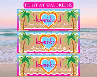 Islanders Love Watch Party Banner, Tropical Decor - Digital Download - Print at Walgreens
