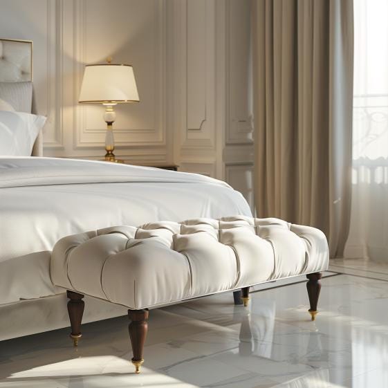 Luxury Designer Bench | Tufted Custom Seating for Interiors in NYC, LA ...