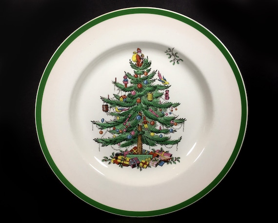 ビンテージ 希少品 (1971年) Spode Christmas Plate s-l400.jpg