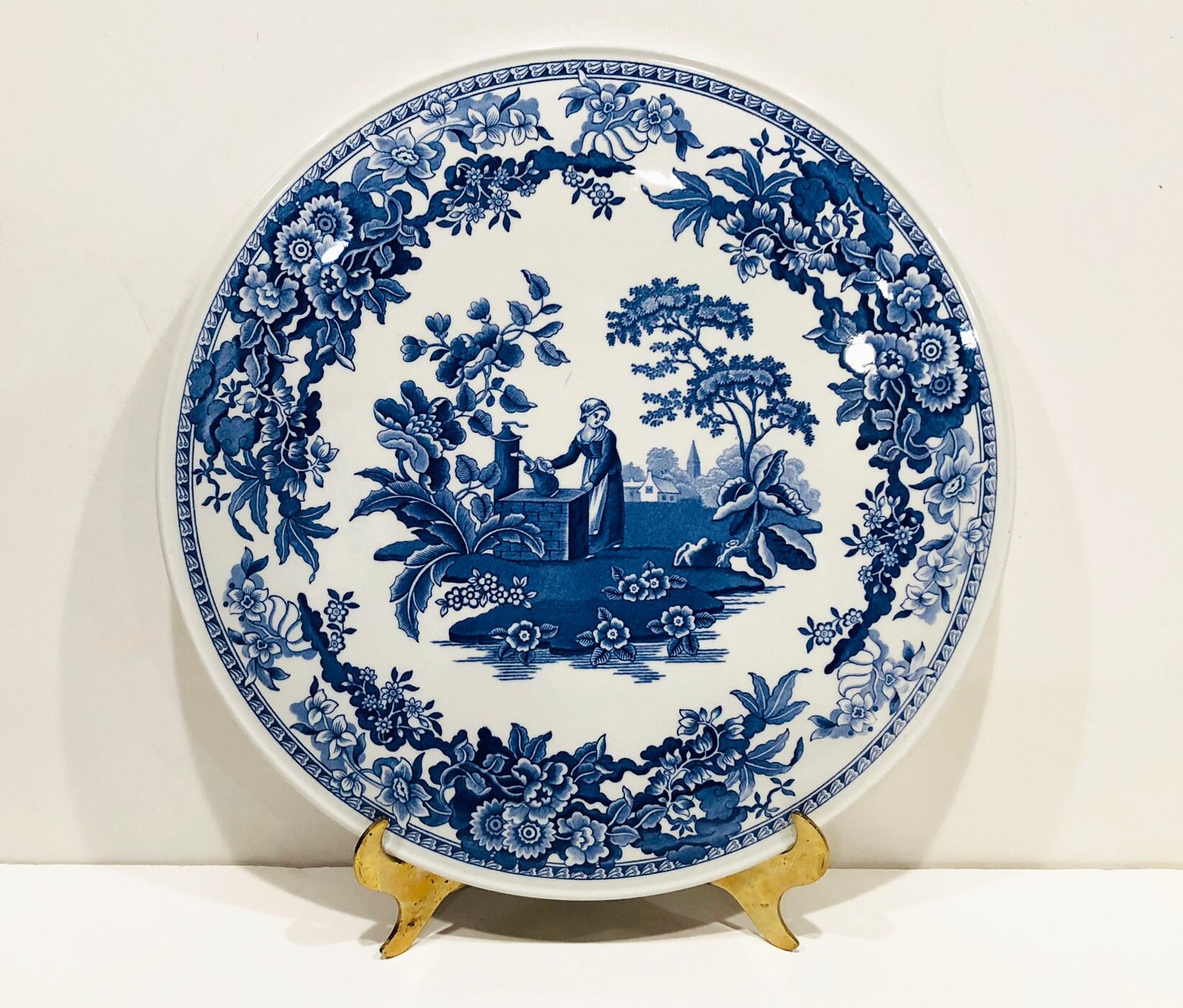 スポードブルールームコレクションGIRL AT WELL プレート5枚