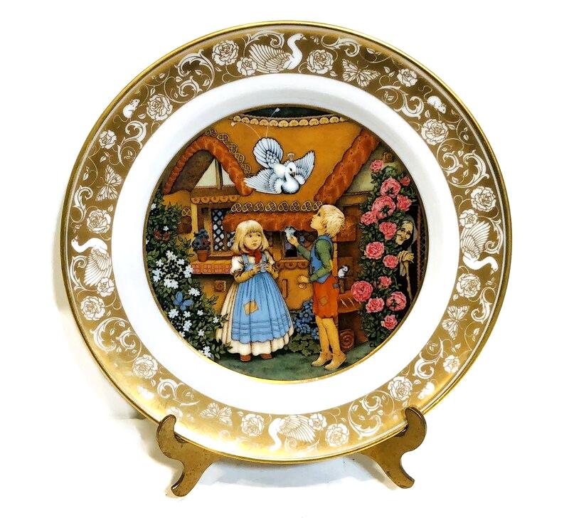 Vintage Fairy Tale Plate, 