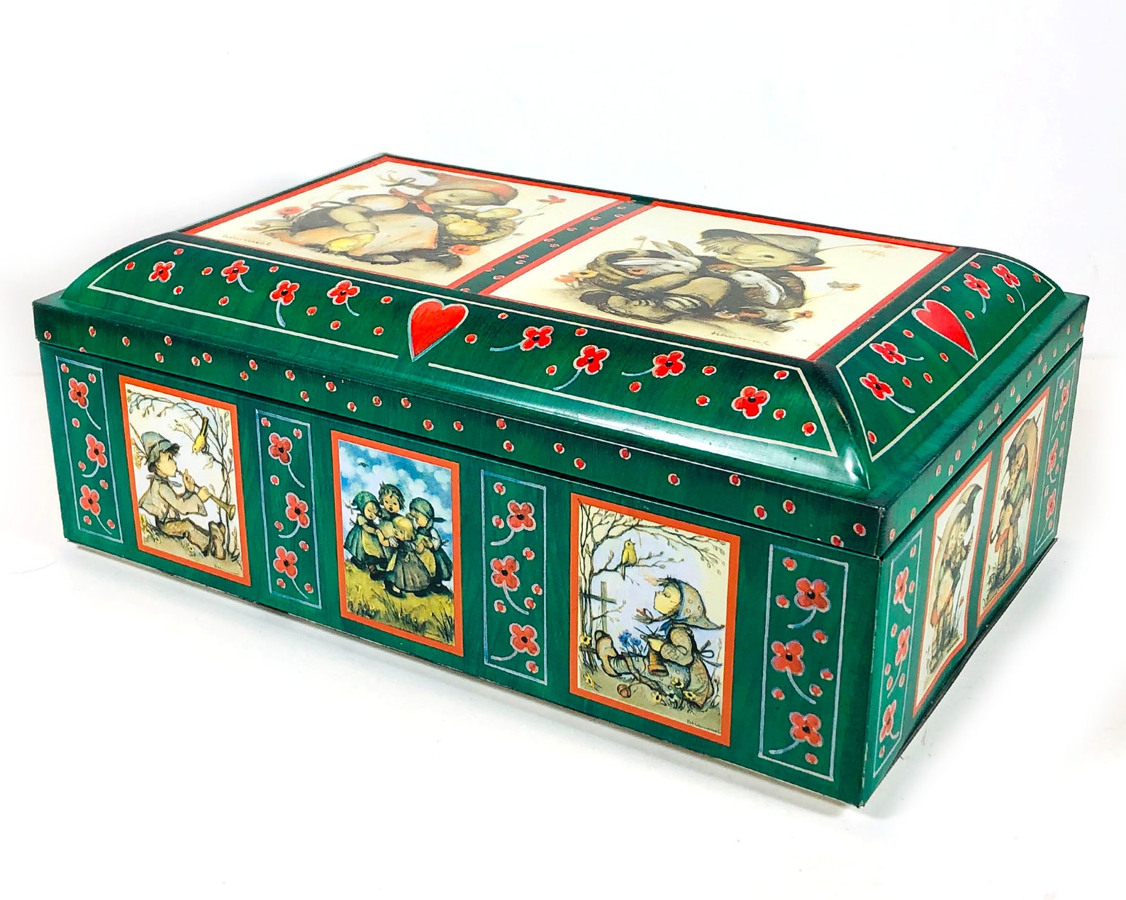 Vintage Charming Hummel German Christmas Cookie Tin German - Etsy