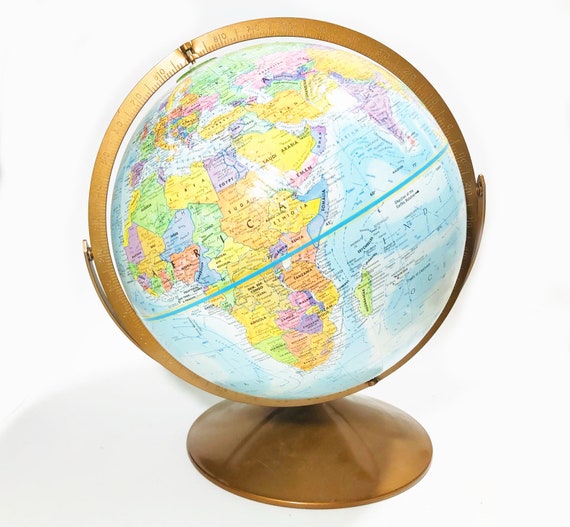 Globemaster Globe 12 Diameter Globe Double Axis Pale Etsy 日本