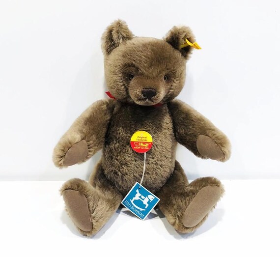 Vintage Steiff Mohair Teddy Bear, 0202/36, Made in Germany