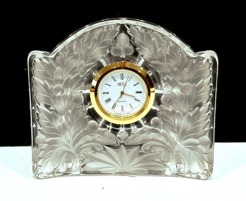 Vintage Mikasa Lead Crystal 