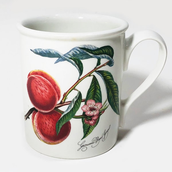 Portmeirion Pomona Mug,  Grimwoods Royal George - Peach, circa 1983 to 2020