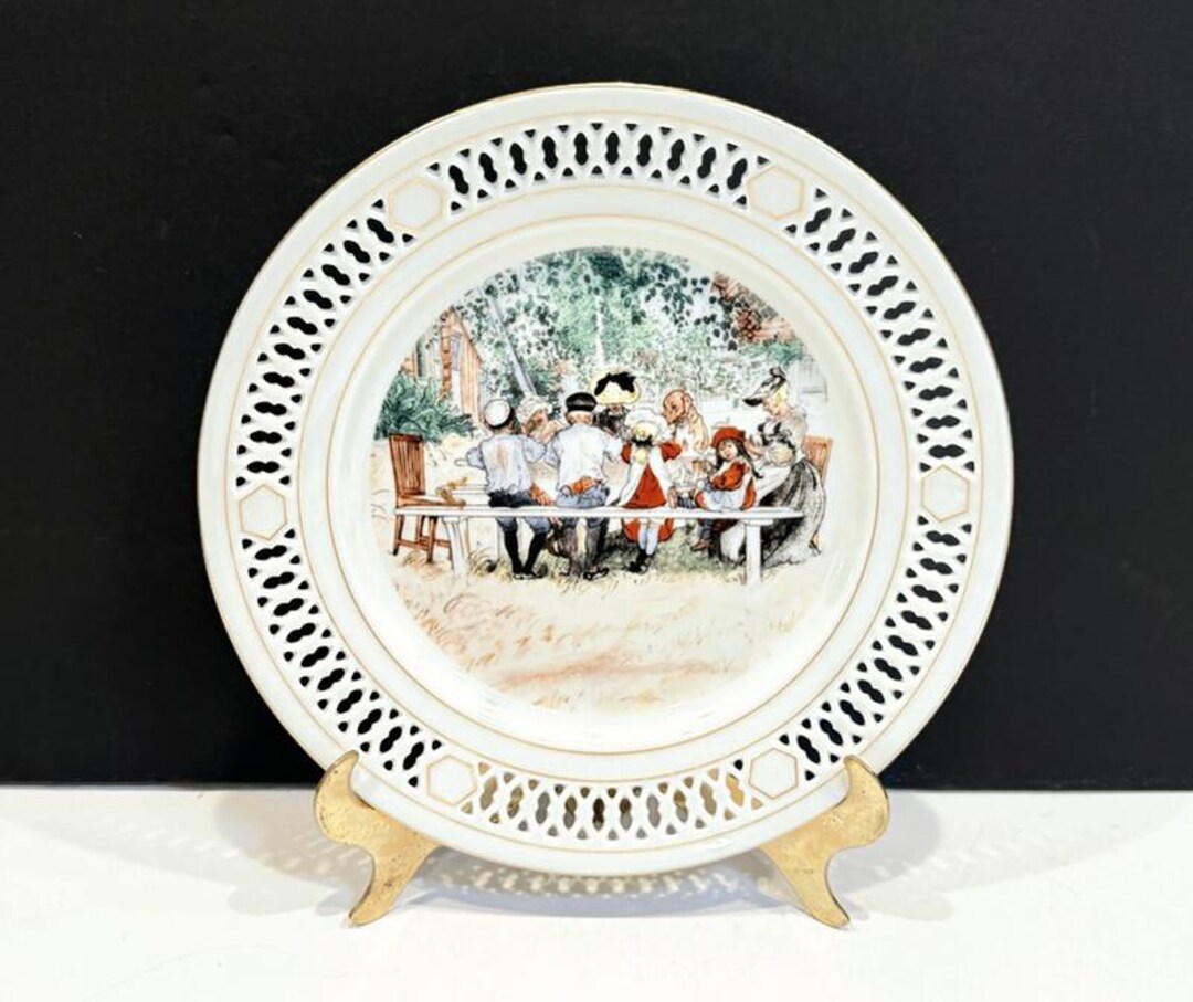 Bing and Grondahl Limited Edition Plate, Carl Larsson 
