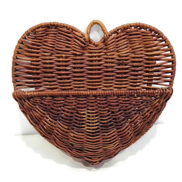 Vintage Wall Basket Etsy