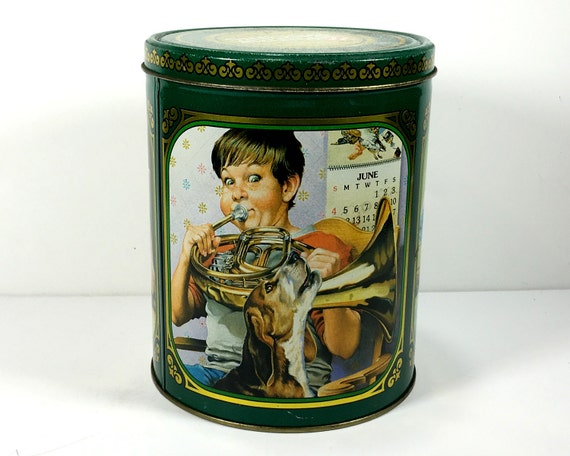 Dog biscuit tin hot sale