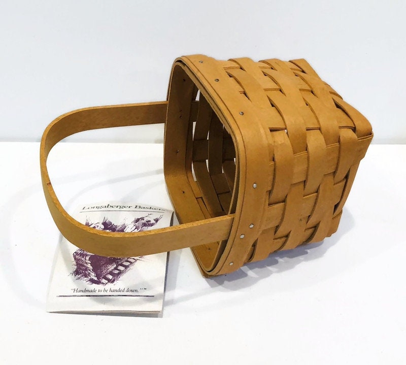 小物入れ Longaberger basket Vintage Longaberger Basket, 