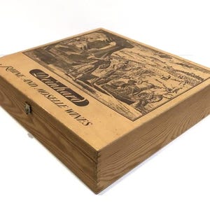 Vintage Wood Wine Box - Etsy - Page 2