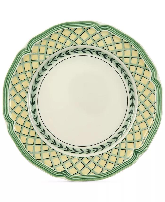 Salad Plates, Villeroy and Boch, ""French Garden Orange - Country Collection",  Made in Luxembourg, 3 Available