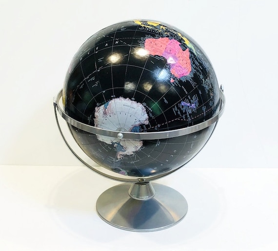 REPLOGLE 12INCH 地球儀 Vintage Black Globe - Replogle 12 Inch 